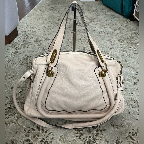 RARE❗️CHLOE PARATY- LARGE leather bag 🌷 - Picture 4 of 15